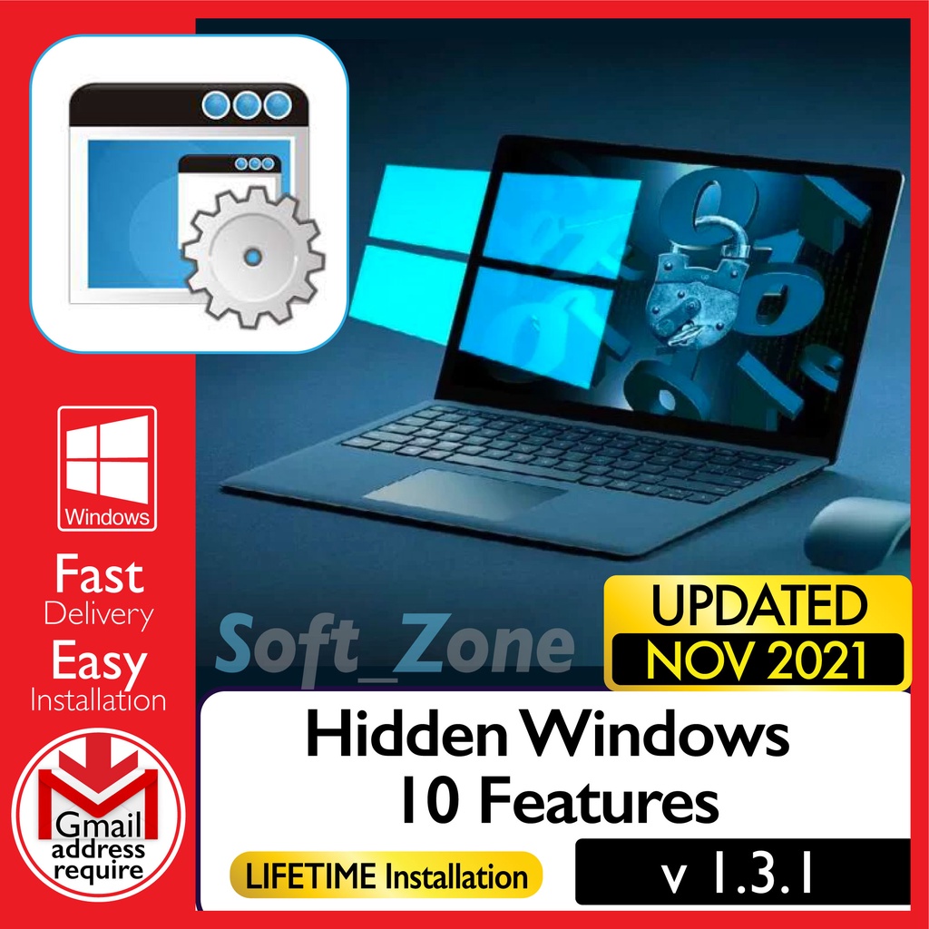 

Hddn Wndws 10 Ftrs 1.3.1- Enbl Mny Usfl Ftrs Tht Ar Hddn [WINDOWS x64] - Dgtl Dwnl