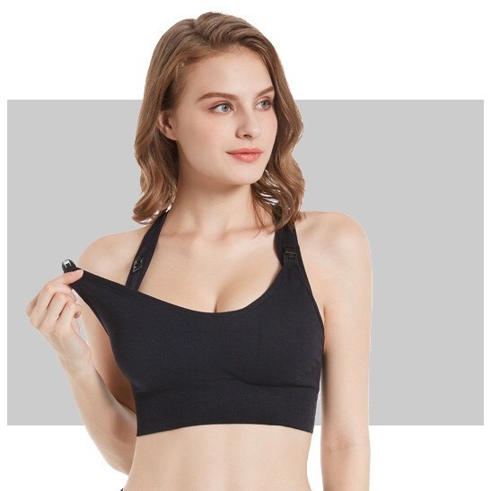 HANDSFREE BRA MENYUSUI NURSING BRA SPORT NURSING BRA SUPER COMFORT PREMIUM SEAMLESS 3135