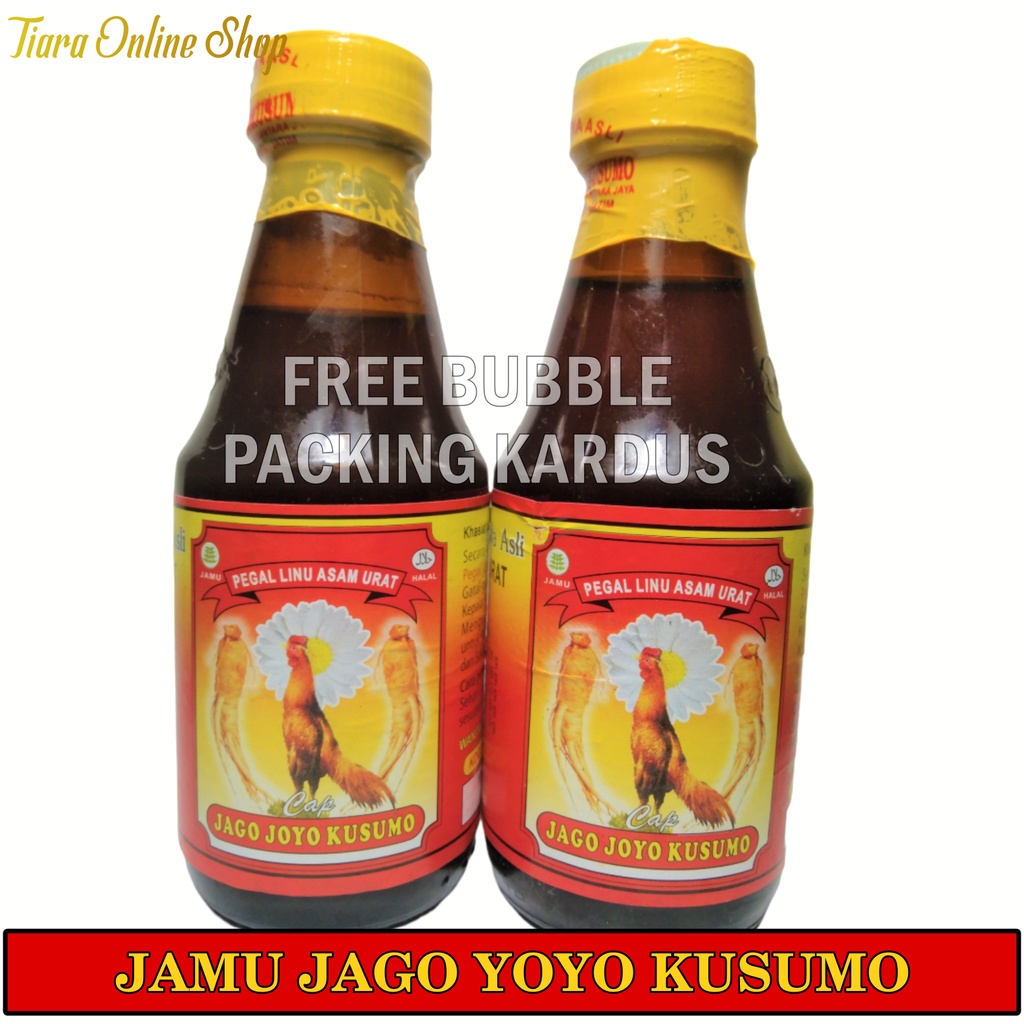 Jamu Jago JOYOKUSUMO Asli | Asam urat Pegal Linu Nyeri 150 ml