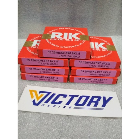 READY  ring seher piston RIK riken 55.25 not daytona not tdr  ORIGINAL