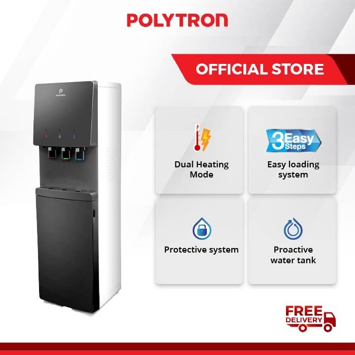 POLYTRON Hydra Bottom Loading Gallon Hybrid Dispenser PWC778LX