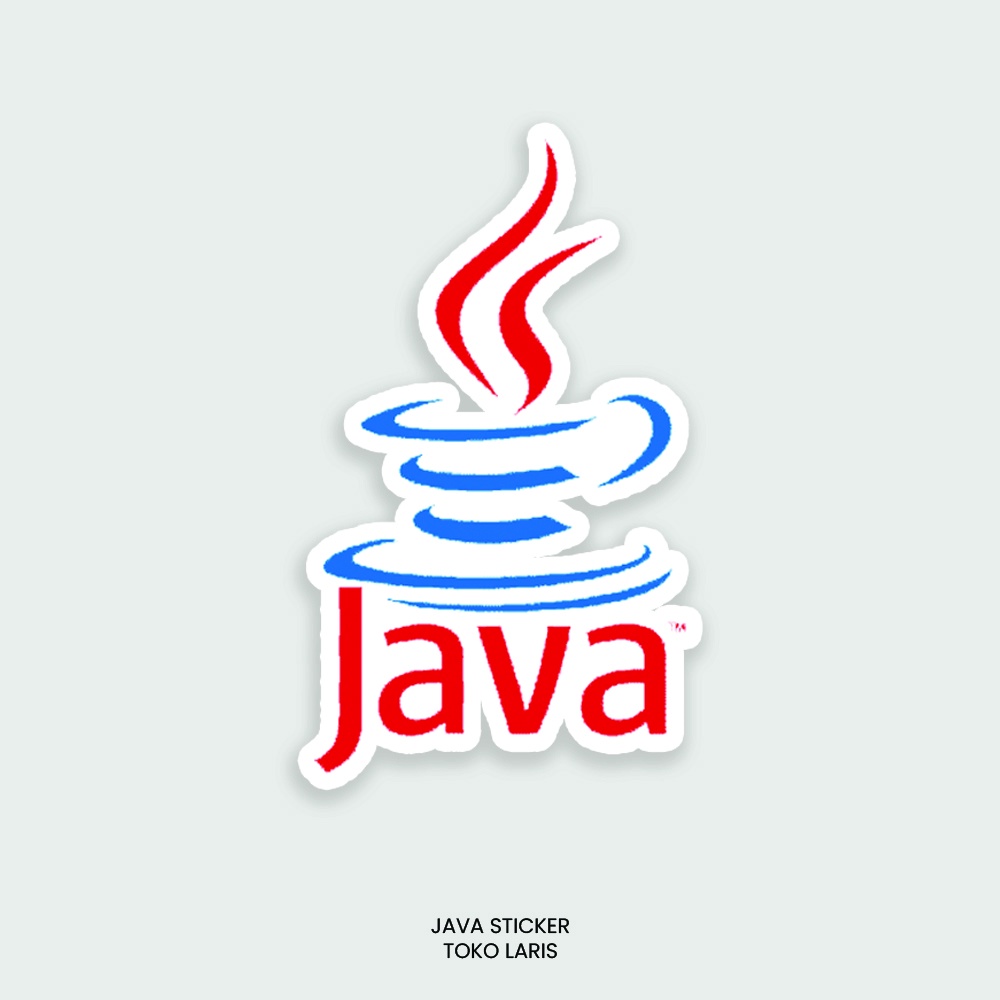 Sticker JAVA LOGO Untuk Sticker Laptop, Tumblr, Helm, Case