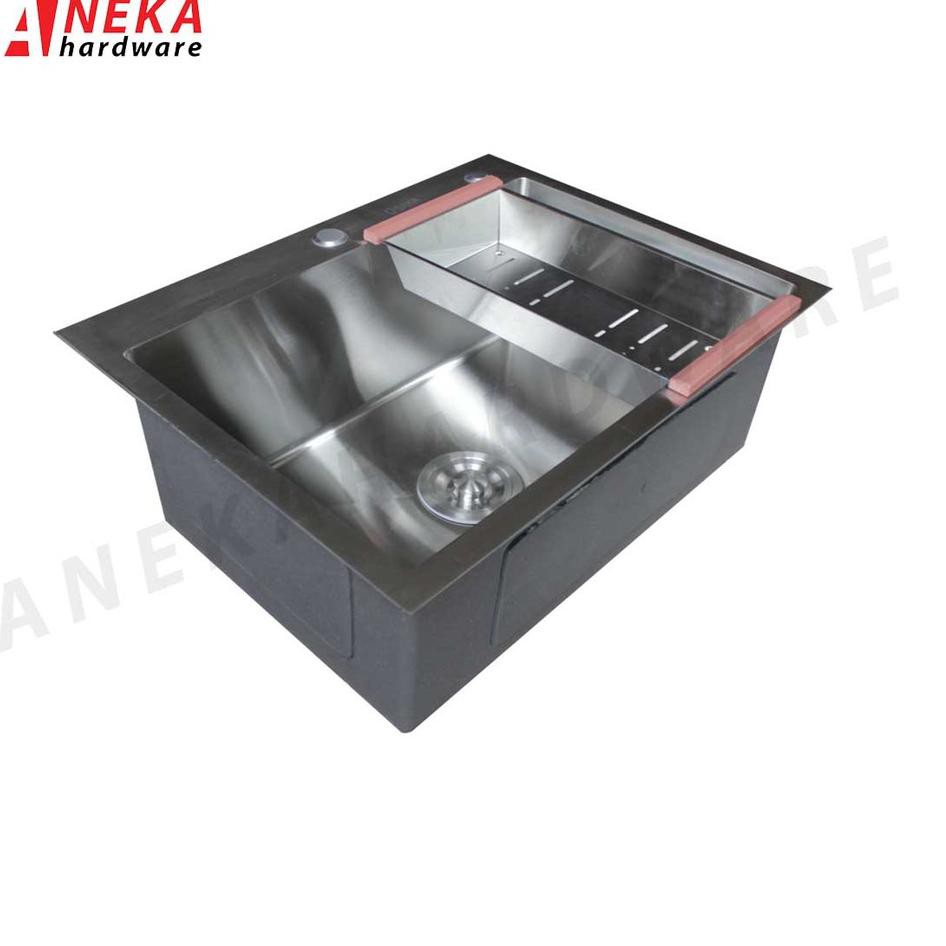 Banyak Dipakai Kitchen Sink Osaka Nara 6046 Stainless Steel 304 Bak Cuci Piring Shopee Indonesia