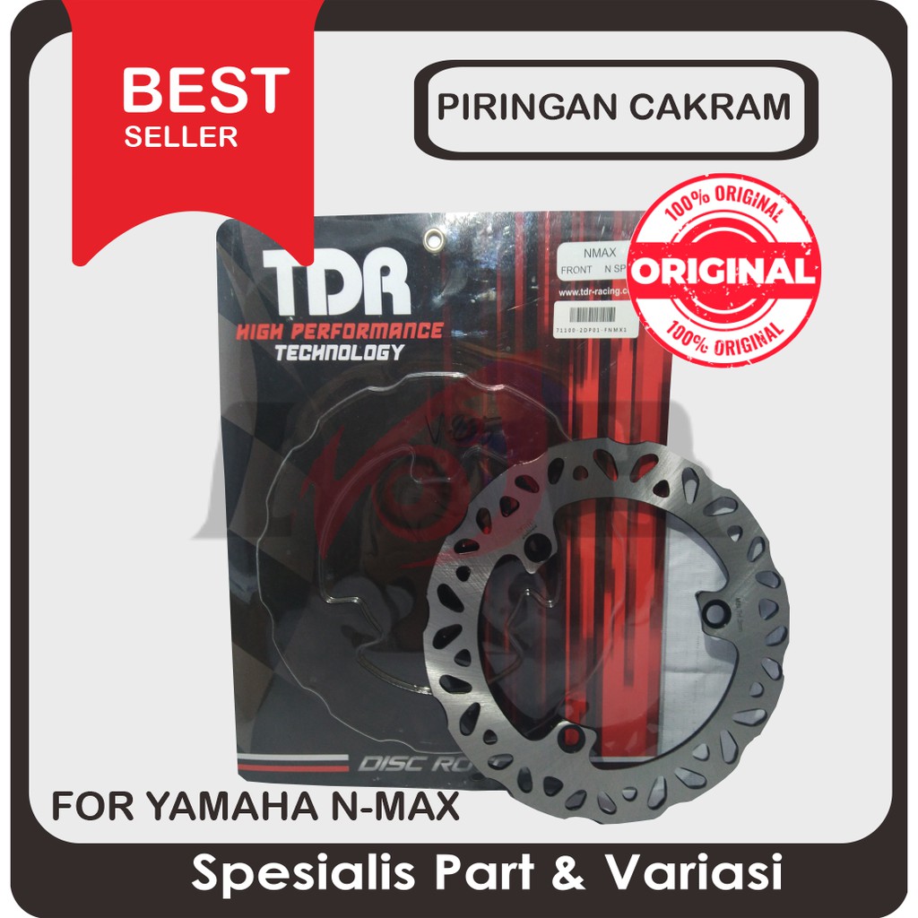 TDR Piringan Cakram Depan N-max Front Disk Brake Yamaha Nmax Pakem