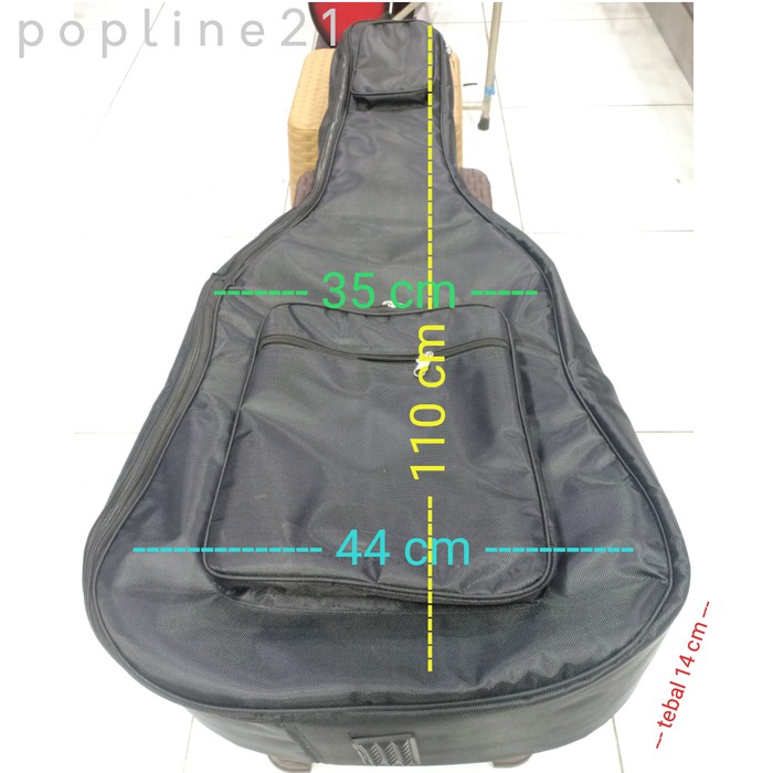 Tas Gitar Akustik TEBAL / Softcase Acoustic Guitar TEBAL