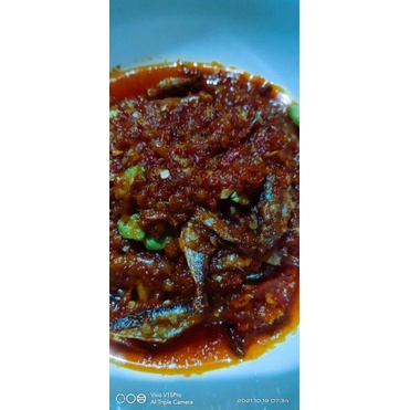 

Sambal Pete ikan asin