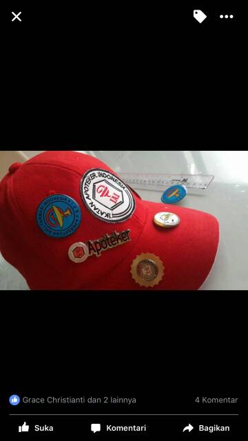 Topi IAI / atribut topi IAI