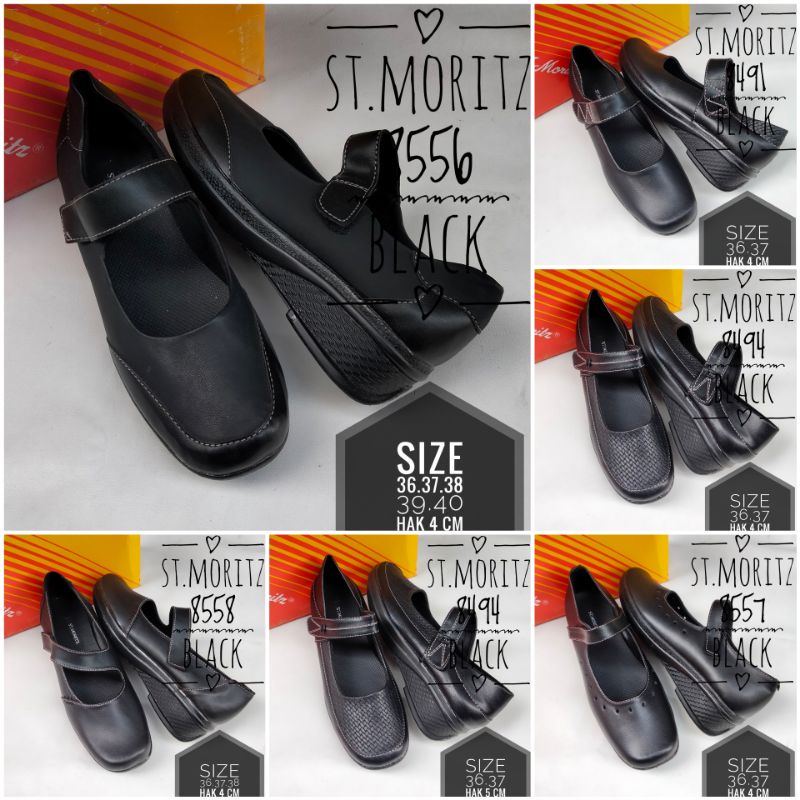 SEPATU PANTOFEL WANITA ORIGINAL ST.MORITZ BRAND MATAHARI