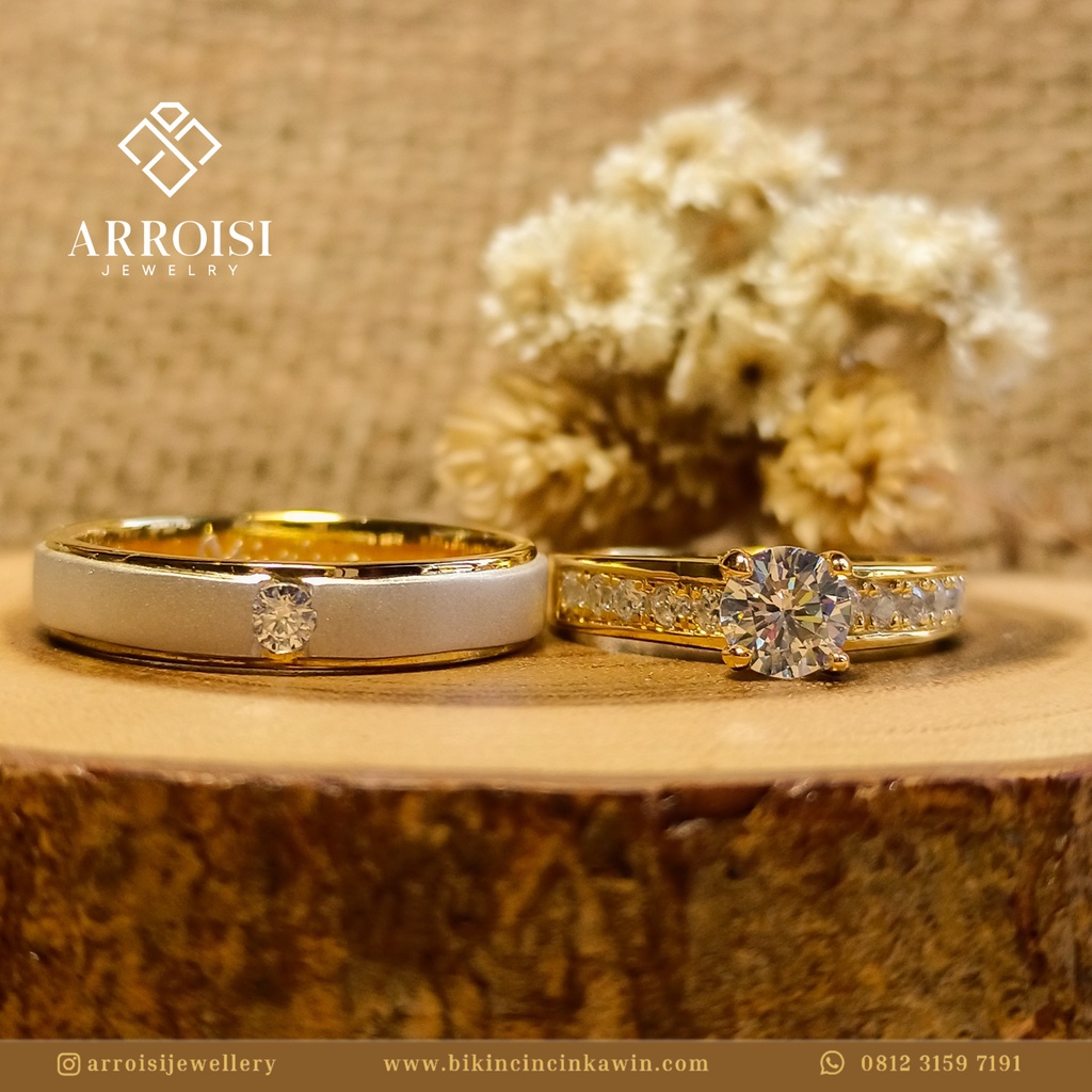 cincin palladium cincin emas couple nikah