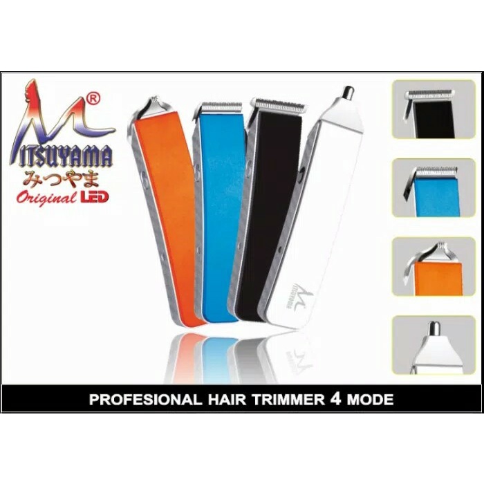 Alat Cukur Rambut/Hair Clipper Mitsuyama MS-5017 4In1 Grooming Kit Praktis dan Berkualitas