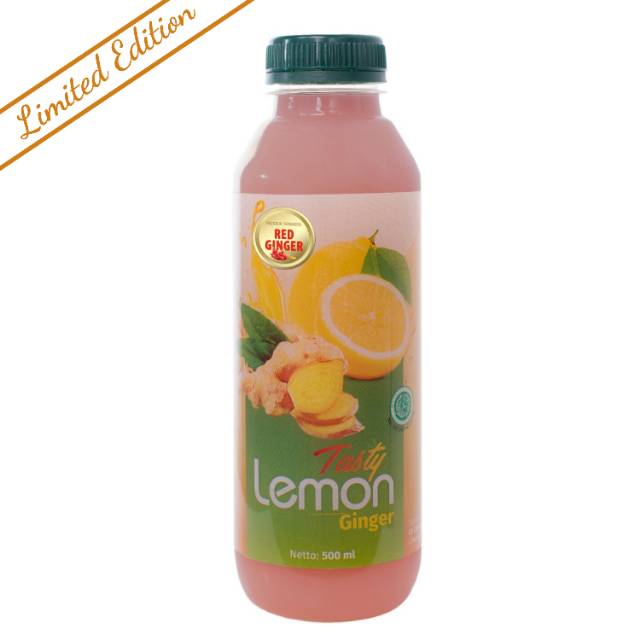 

Tasty Lemon Red Ginger - Sari Lemon Jahe Merah 500 ml