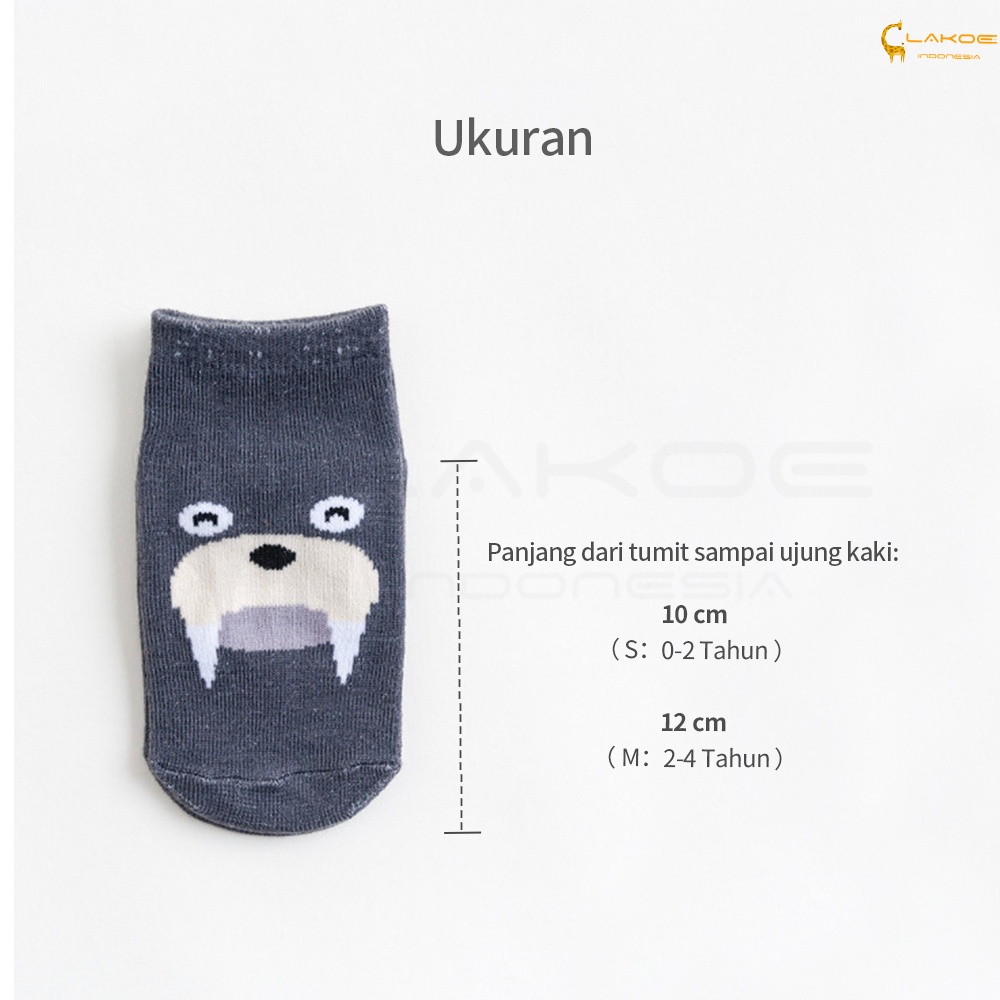 LAKOE Kaos Kaki Bayi Motif Hewan Baby Socks Animal