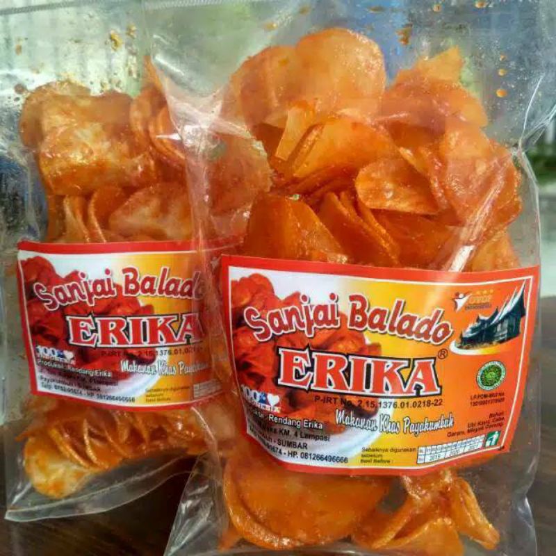 

Sanjai Balado Bulek (pedas manis) by Erika Payakumbuh || 250gr