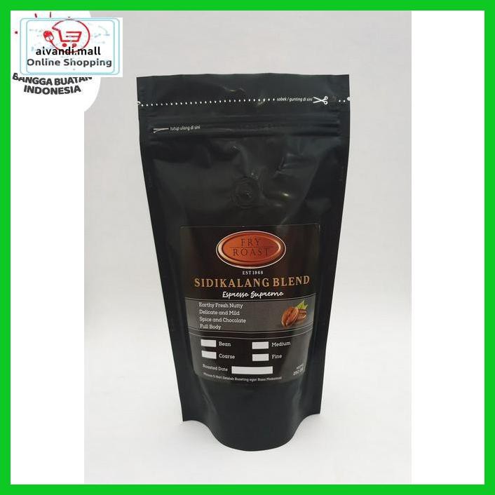 

57Ryr66- Kopi Sidikalang Espresso Supremo 250 Gram (Biji/Bubuk) - Biji T7Tfhty-