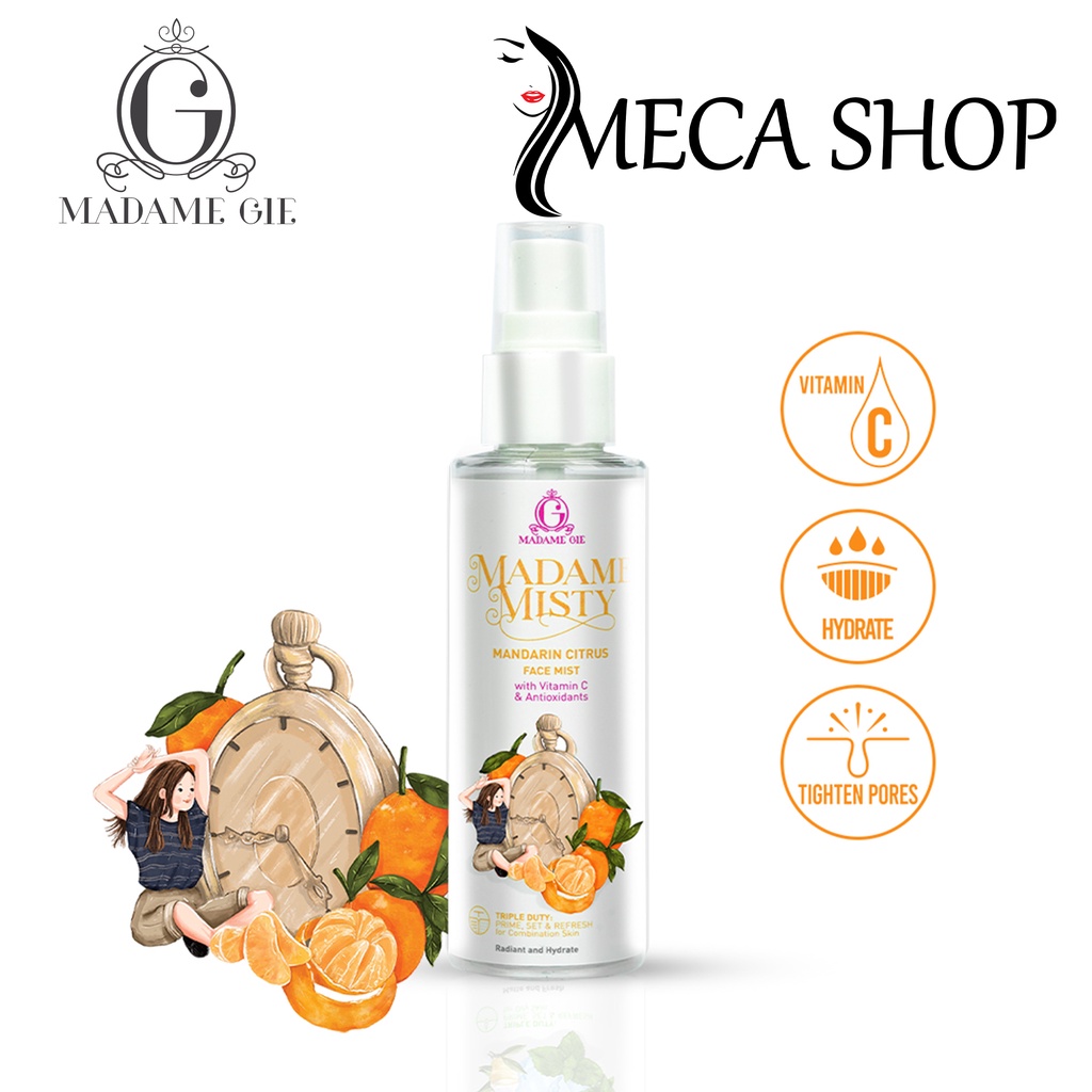 Madame Gie Madame Misty - MakeUp Face Mist Setting Spr