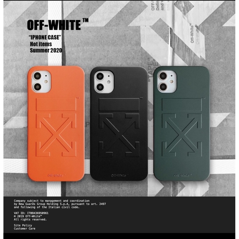 OffWhite raised Arrows logo iPhone case dari 7-12 pro max