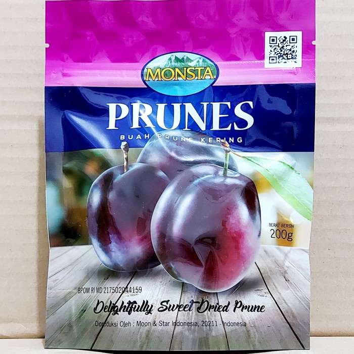 

TERBARU MONSTA | PRUNES 200gr | BUAH PLUM | SWEET DRIED