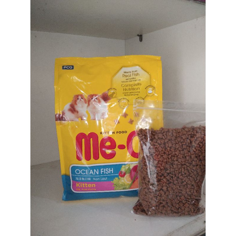 Meo Kitten Repack 500Gr-Makanan Kucing Meo Kitten