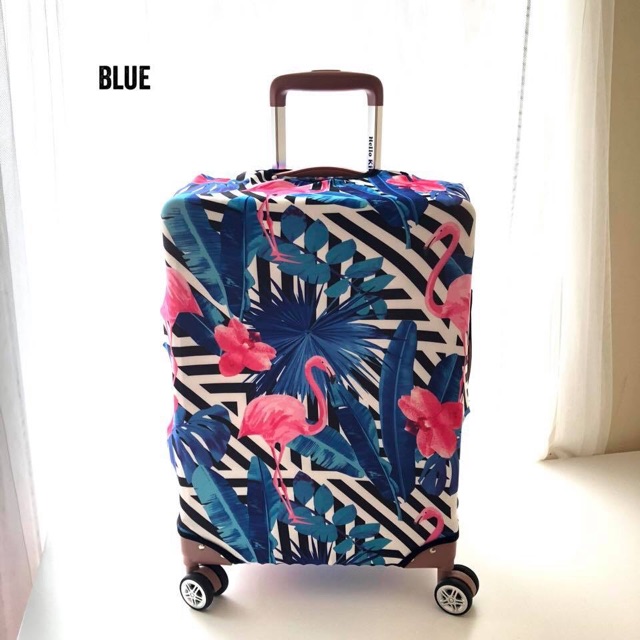 READY STOCK FLAMINGO LUGGAGE COVER