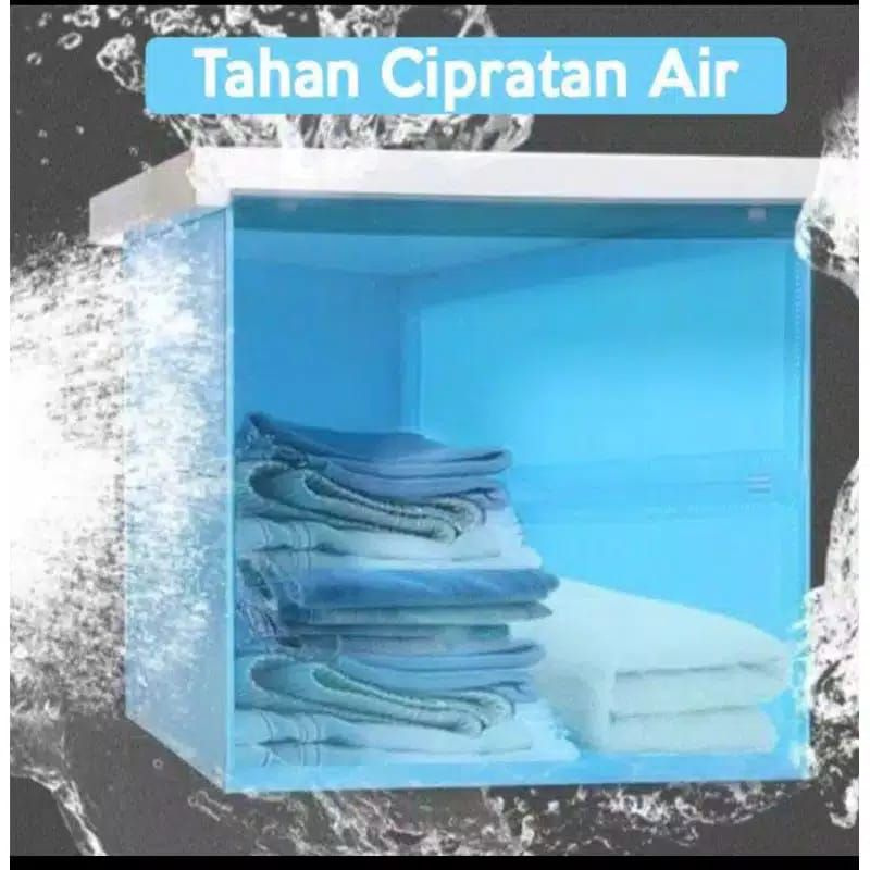 Laristerus79 LEMARI DINDING LUKISAN kotak box kabinet lace lipat tempel anti air kamar mandi dapur