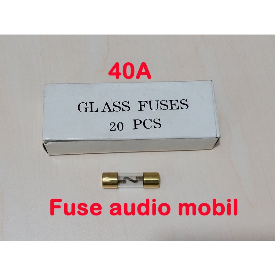 Fuse audio mobil 40A / sekering
