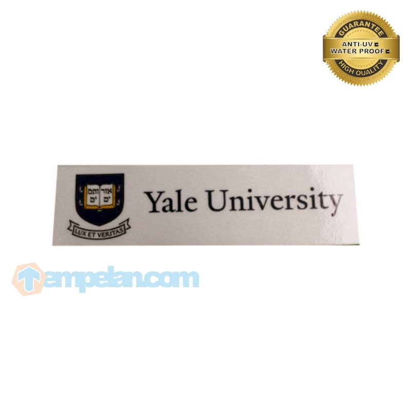 

STIKER YALE UNIVERSITY