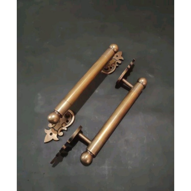 HANDEL PINTU RUMAH MOTIF PIPA  KUNINGAN ANTIK