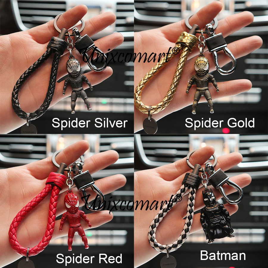 Cars Key Chain Superhero Gantungan kunci Mobil Motor Premium Metal