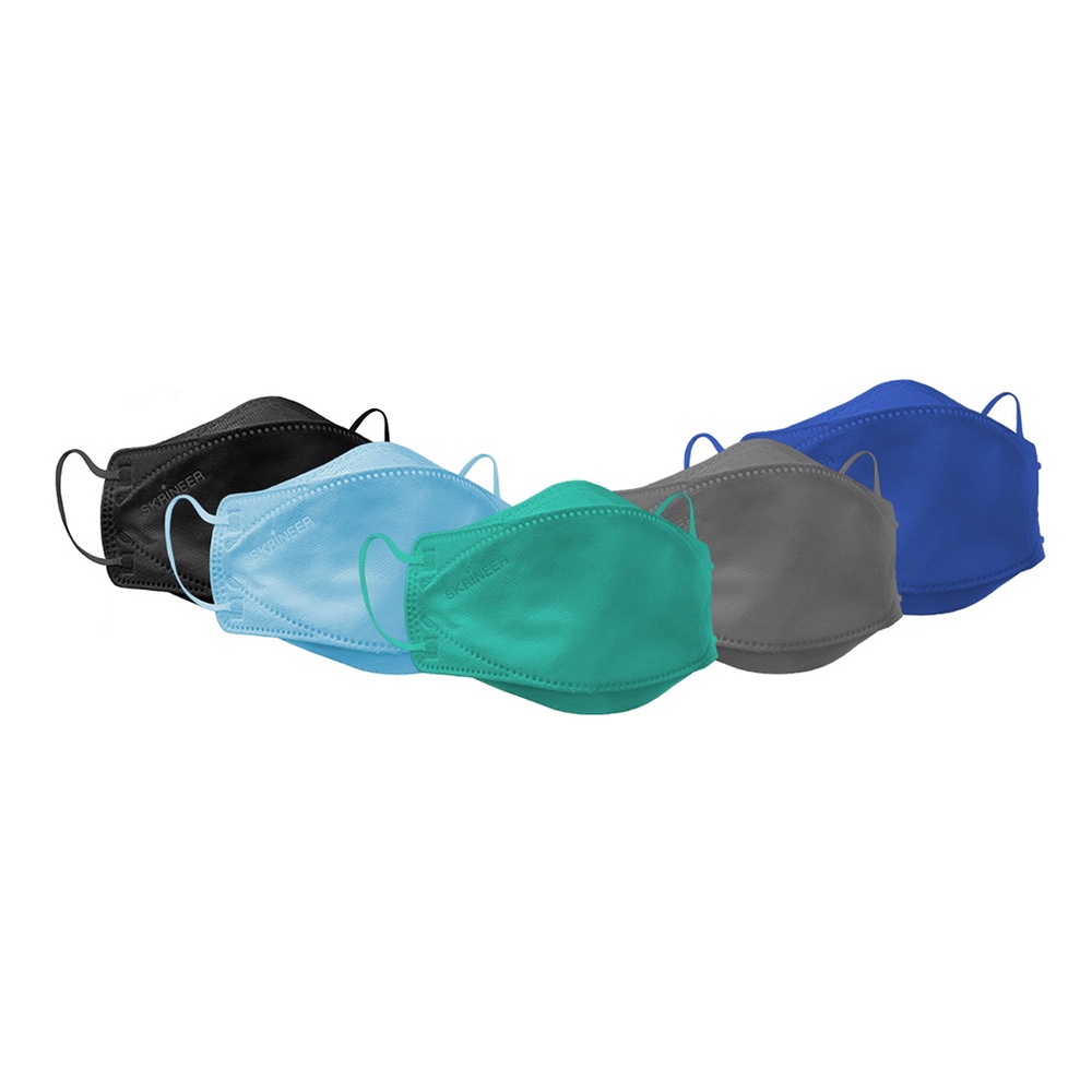 Skrineer Masker Fish Shape Earloop 4PLY Box 10Pcs
