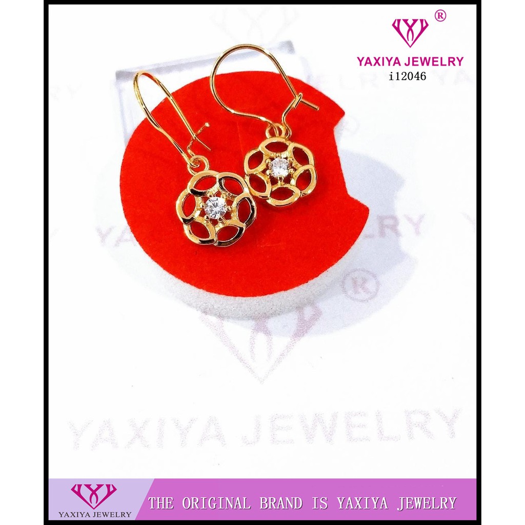 

Anting Permata Perhiasan Imitasi Gold 18K Yaxiya Jewelry 158