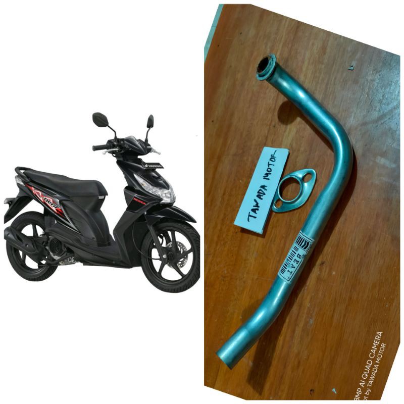 LEHER KNALPOT HONDA BEAT OLD KARBU BEAT FI 2013