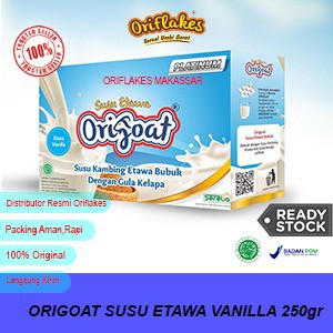 

SUSU KAMBING ETAWA ORIGOAT RASA VANILA 250 gr