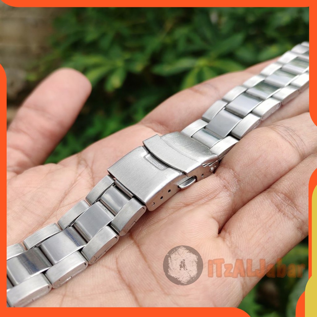 Tali jam tangan Rantai 20 mm 22 mm 24 mm Stainless steel strap B3032