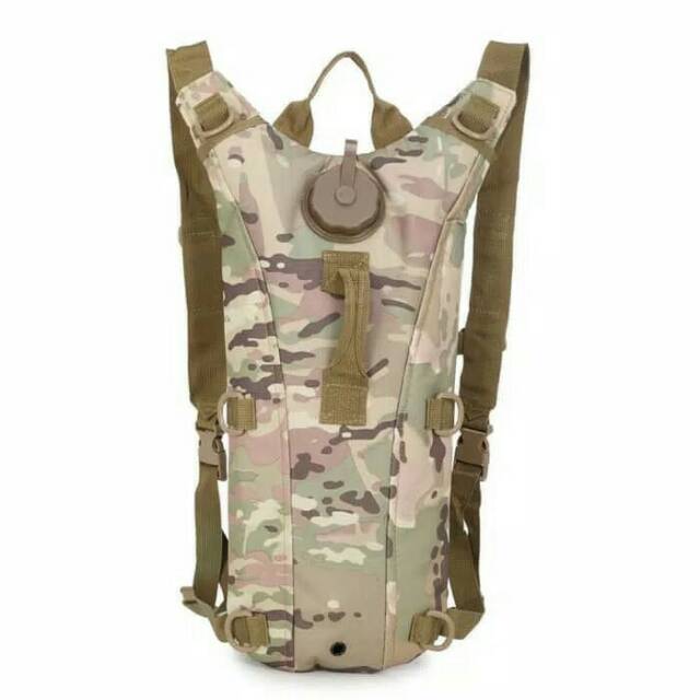 Tas air SD001 taktis hydration backpack, 3L matougui - cp multicam waterblader