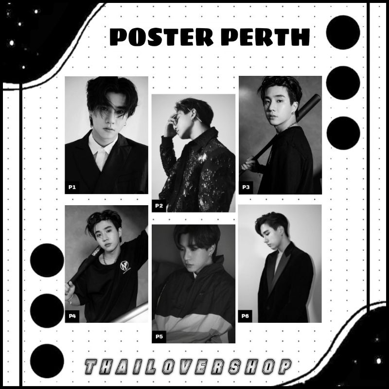 POSTER PERTH TANAPON RAIKANTOPENI THAI ACTOR