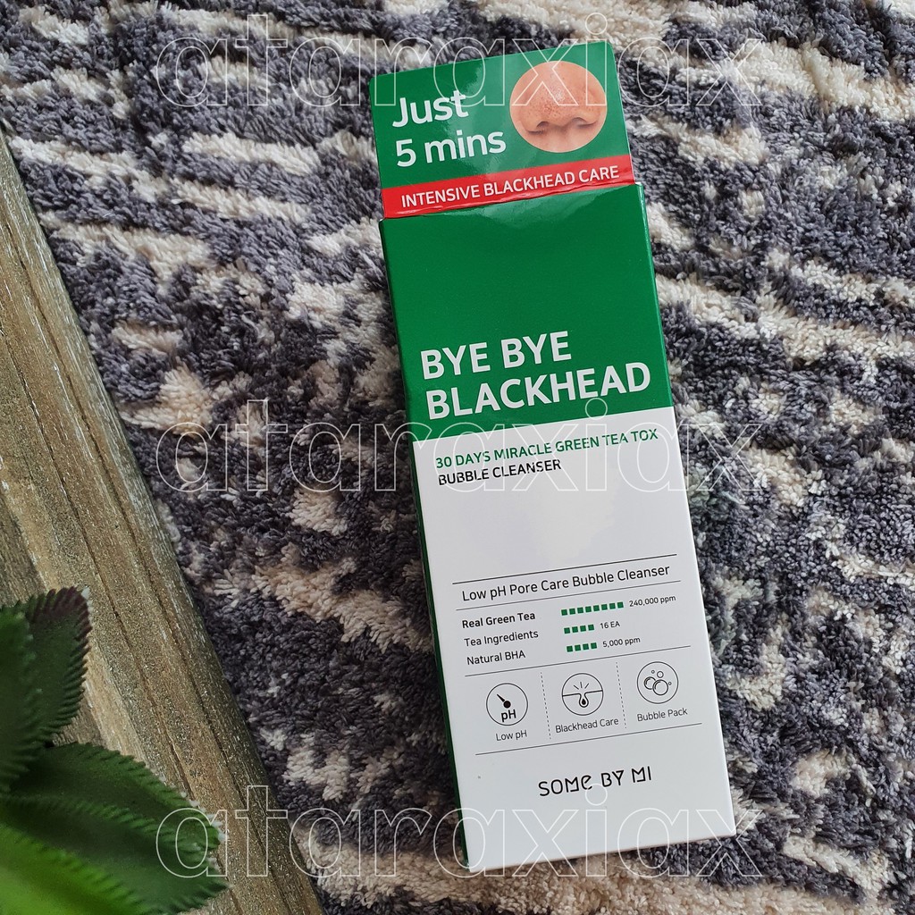 Somebymi Bye Bye Blackhead 30 Days Miracle Green Tea Tox