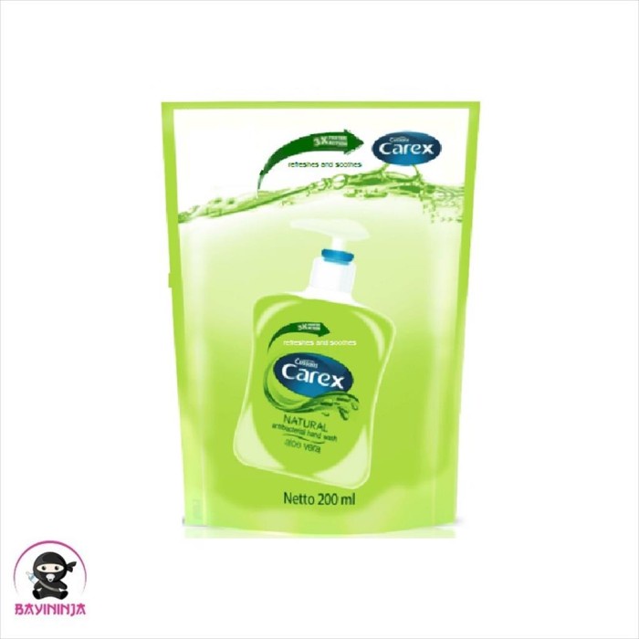 

CUSSONS CAREX Natural Hand Wash Aloe Vera Refill 200 ml T-Ninjabayi 01