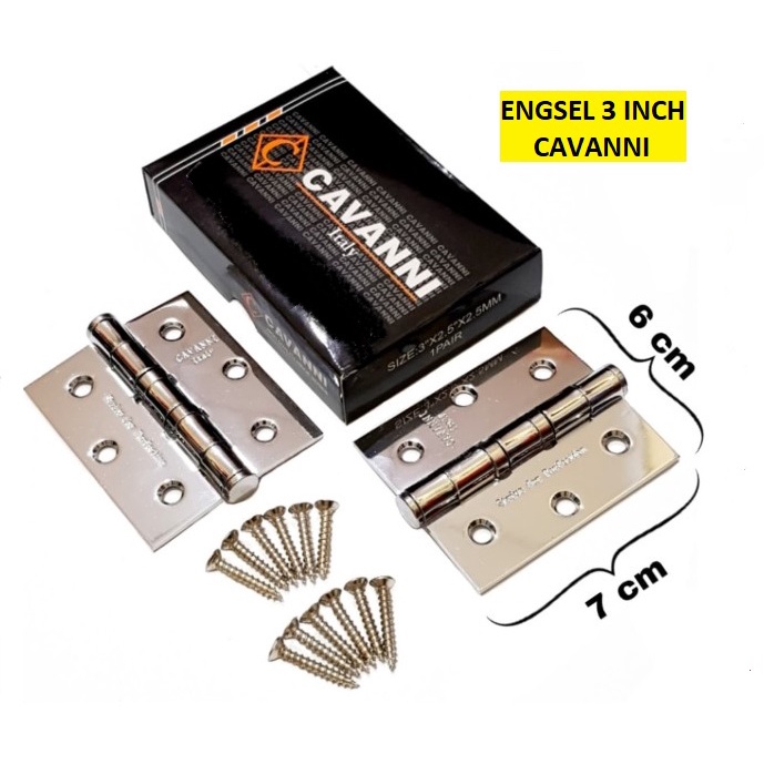 ENGSEL 3 INCH CAVANI / ENGSEL PINTU 3 INCH