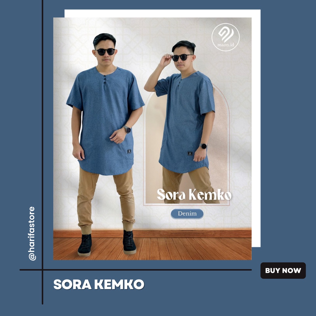 [TERBARU] SORA KEMKO ORIGINAL BY RATU MULABESS | KEMKO PRIA DEWASA TERBARU | BAHAN COTTON MADINAH | 