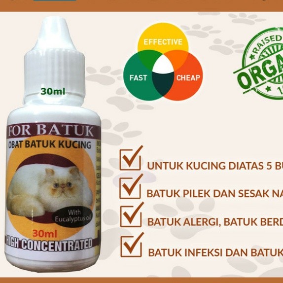 For Batuk Cat - Obat Batuk untuk kucing cat  Shopee Indonesia