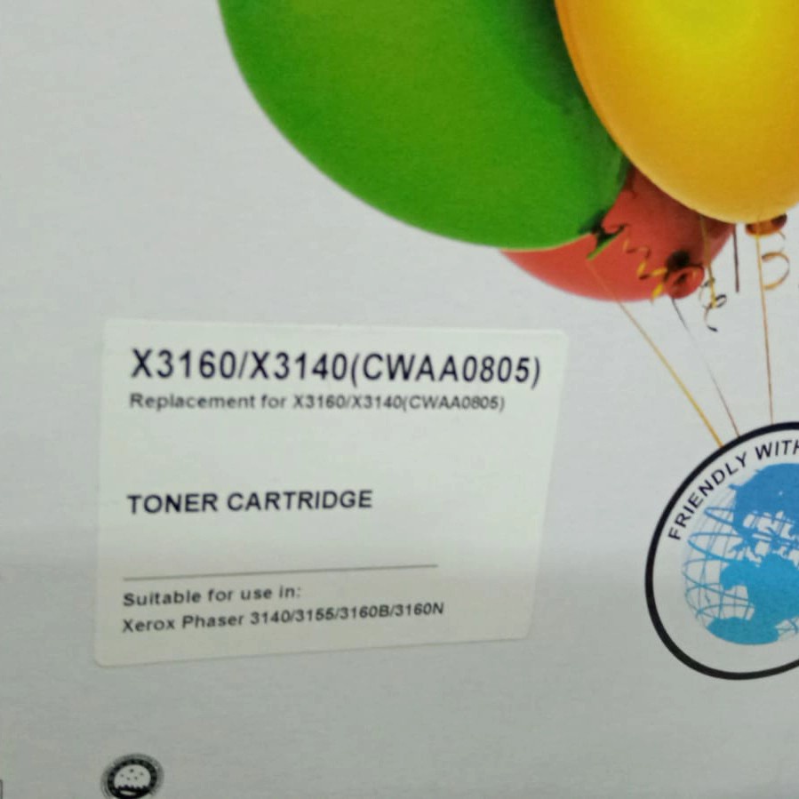 Cartridge Toner Fuji Xerox X 3155 3160 Compatible Catridge X3160 BARU