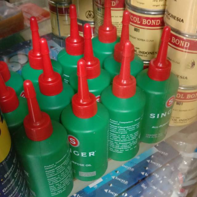 

minyak oil singer/pelumas mesin jahit