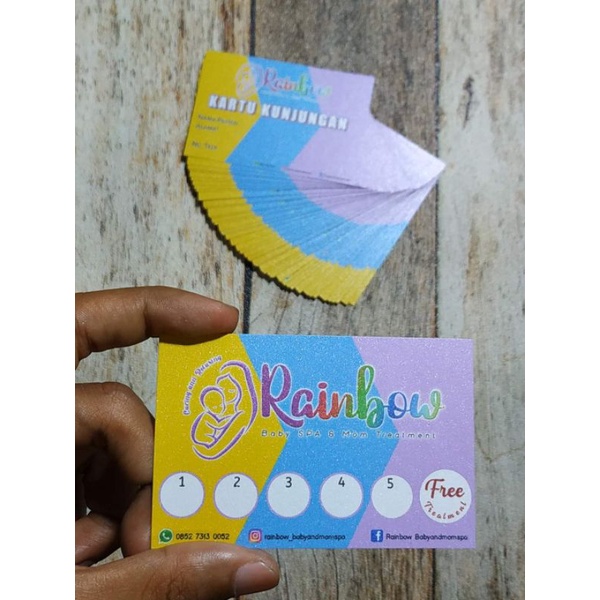 

KARTU NAMA Isi 100 Pcs