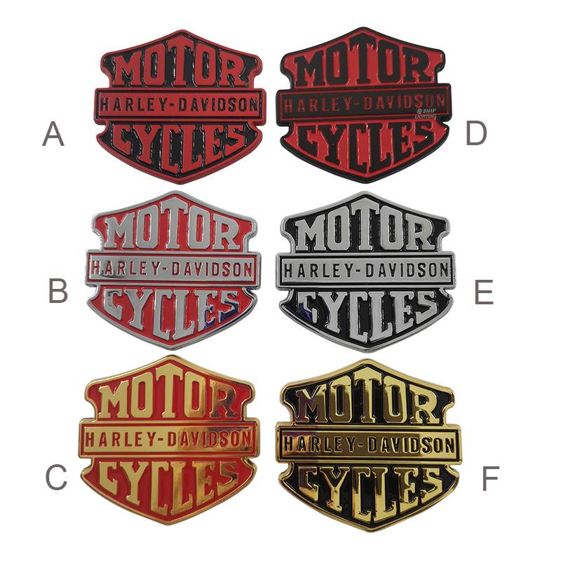 1 X Metal HARLEY DAVIDSON Motor CYCLES Auto Bike Decorative Emblem Badge Sticker Decal Harley