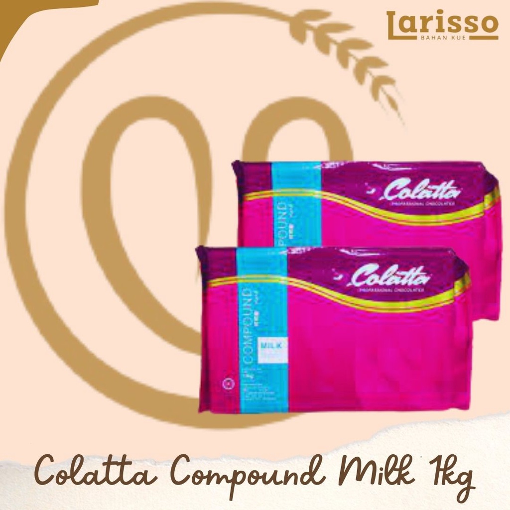 

COLATTA MILK CHOCOLATE COMPOUND COKLAT BLOK 1KG