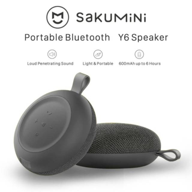 Speaker Bluetooth WIRELESS kualitas PREMIUM SAKUMINI Y6 KIIP MURAH-5