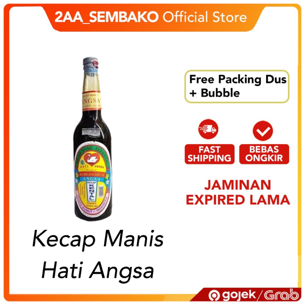 

Kecap Angsa Manis Kental 600ml 1 botol