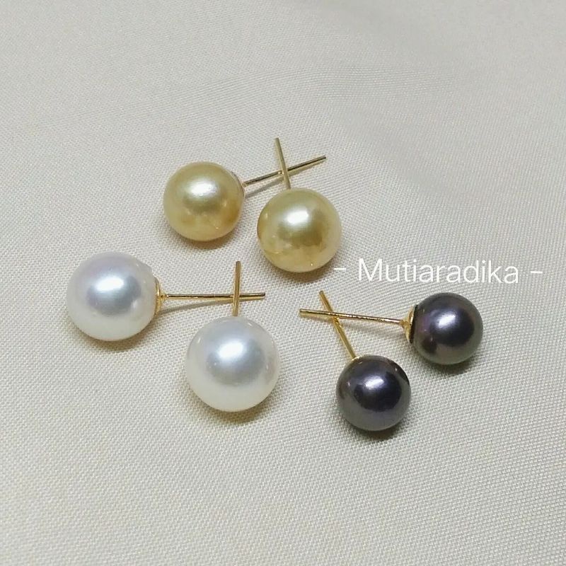 Giwang Pentul Emas Mutiara Laut