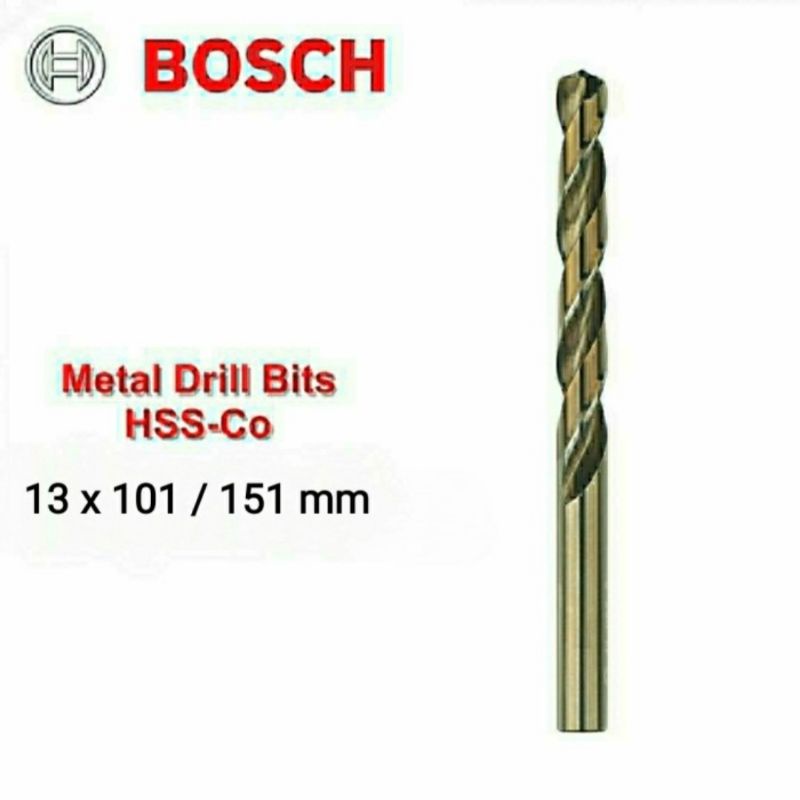 Mata Bor Stainless Bosch HSS Cobalt