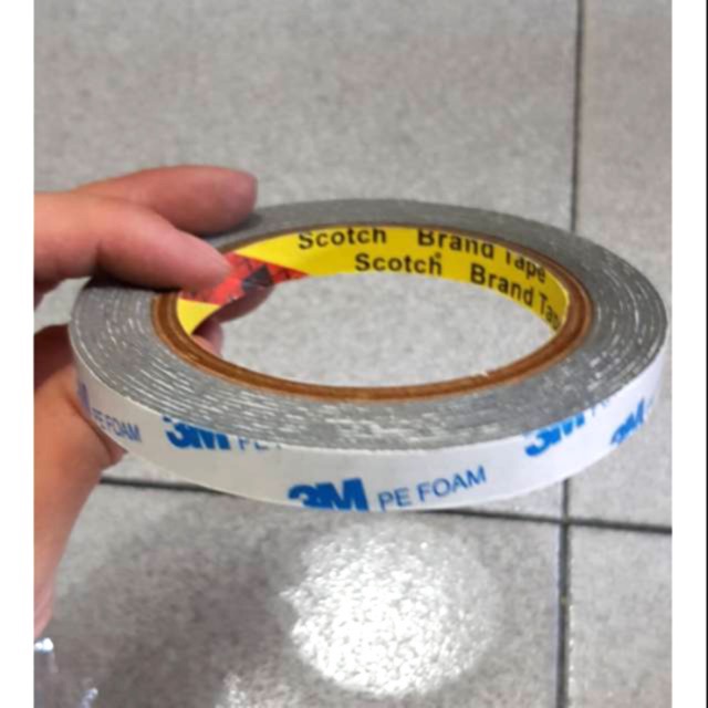 

Double tape 3m putih kecil / lem bolak balek 3m putih kecil